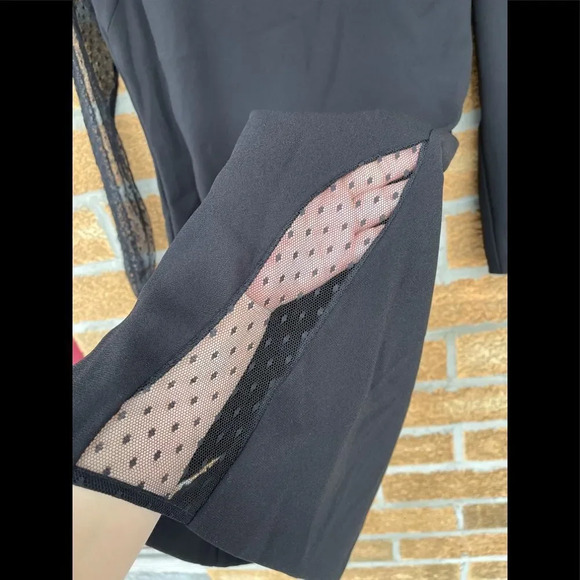 PINKO - ISACCO DRESS ISAAC - BLACK size 6 - Picture 8 of 16